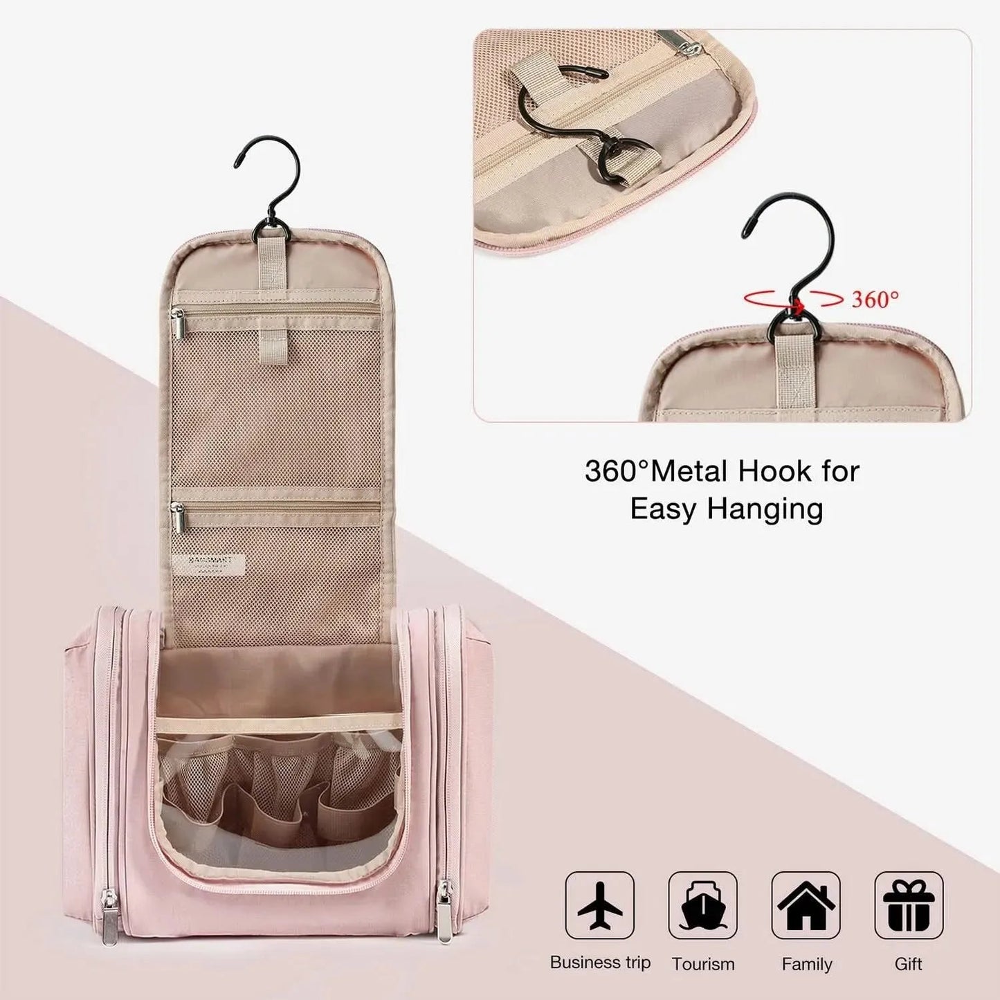 Travel Hanging Toiletry Bag