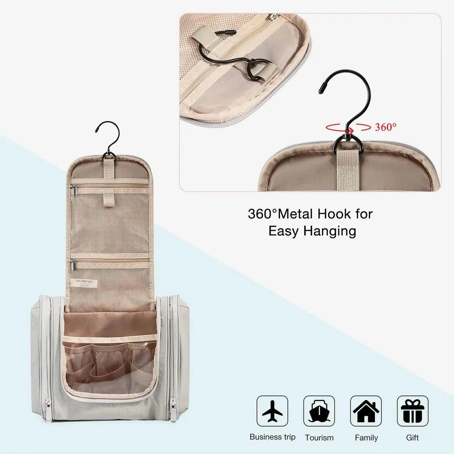 Travel Hanging Toiletry Bag