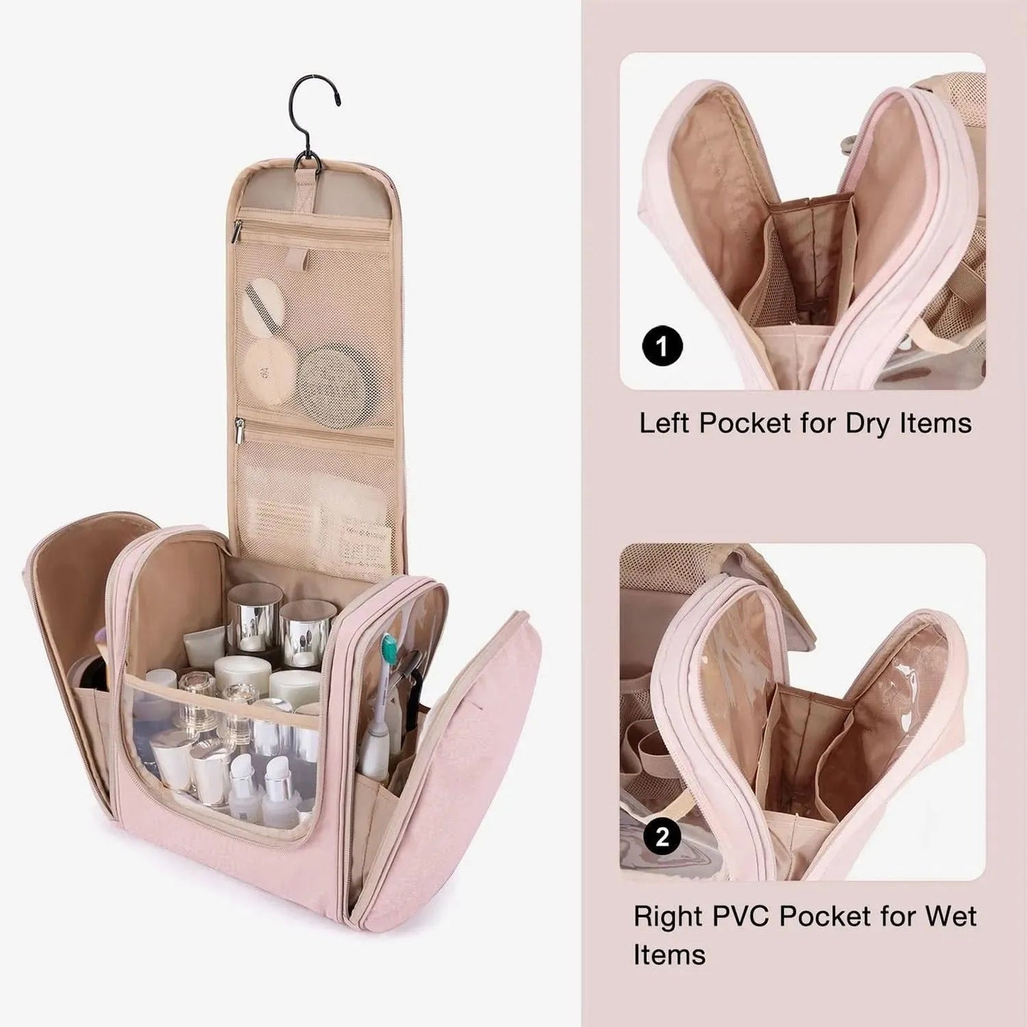Travel Hanging Toiletry Bag