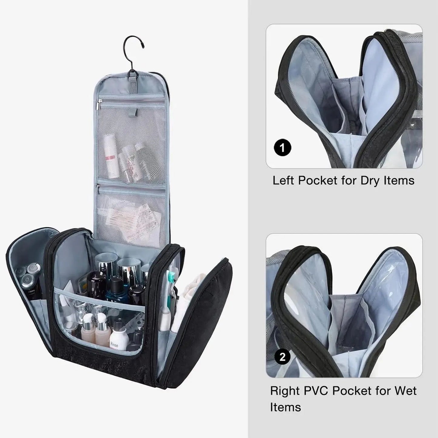 Travel Hanging Toiletry Bag