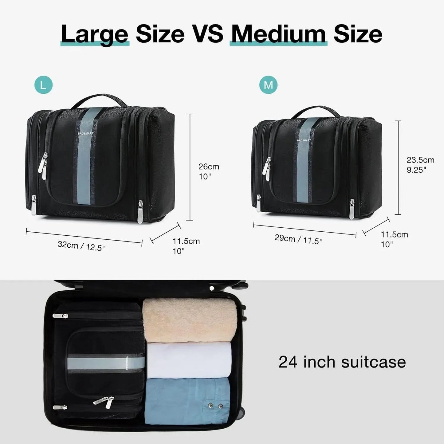 Travel Hanging Toiletry Bag