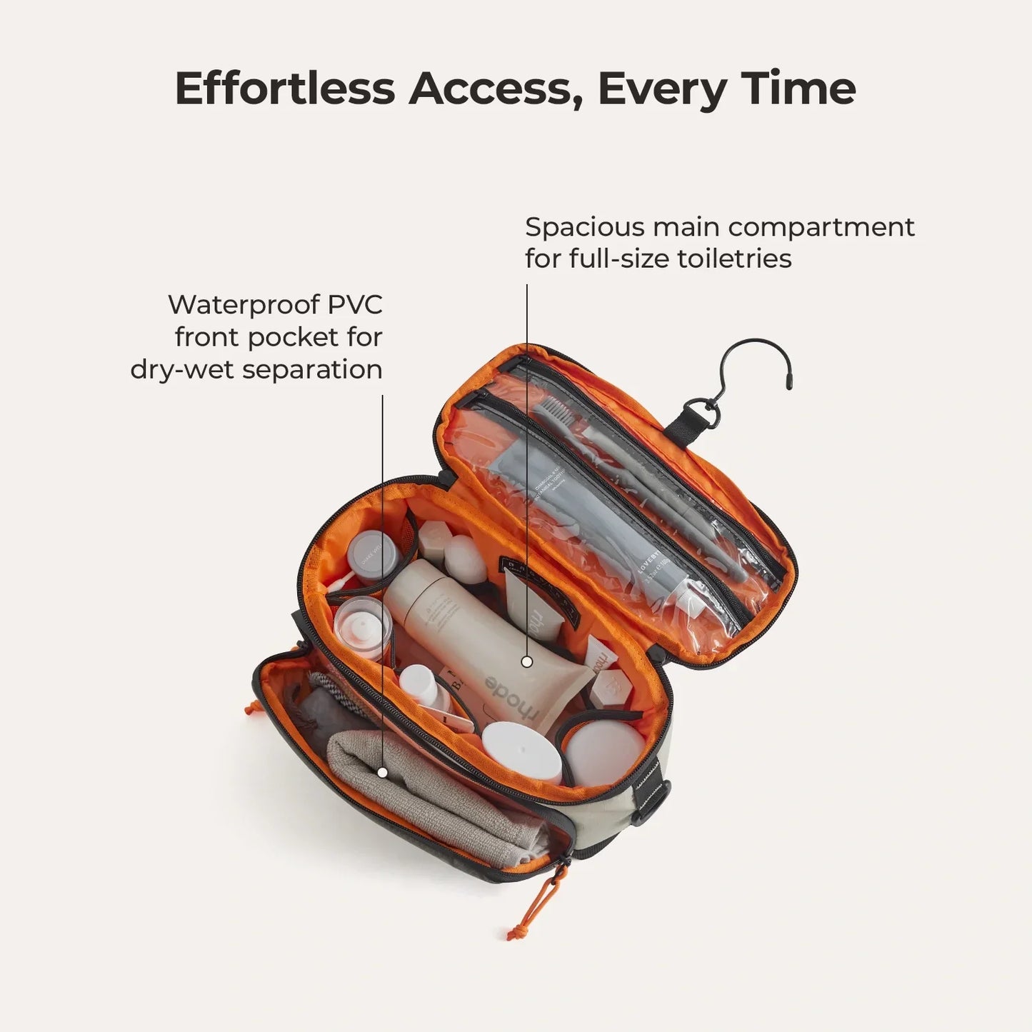 4.5L Hanging Toiletry Bag