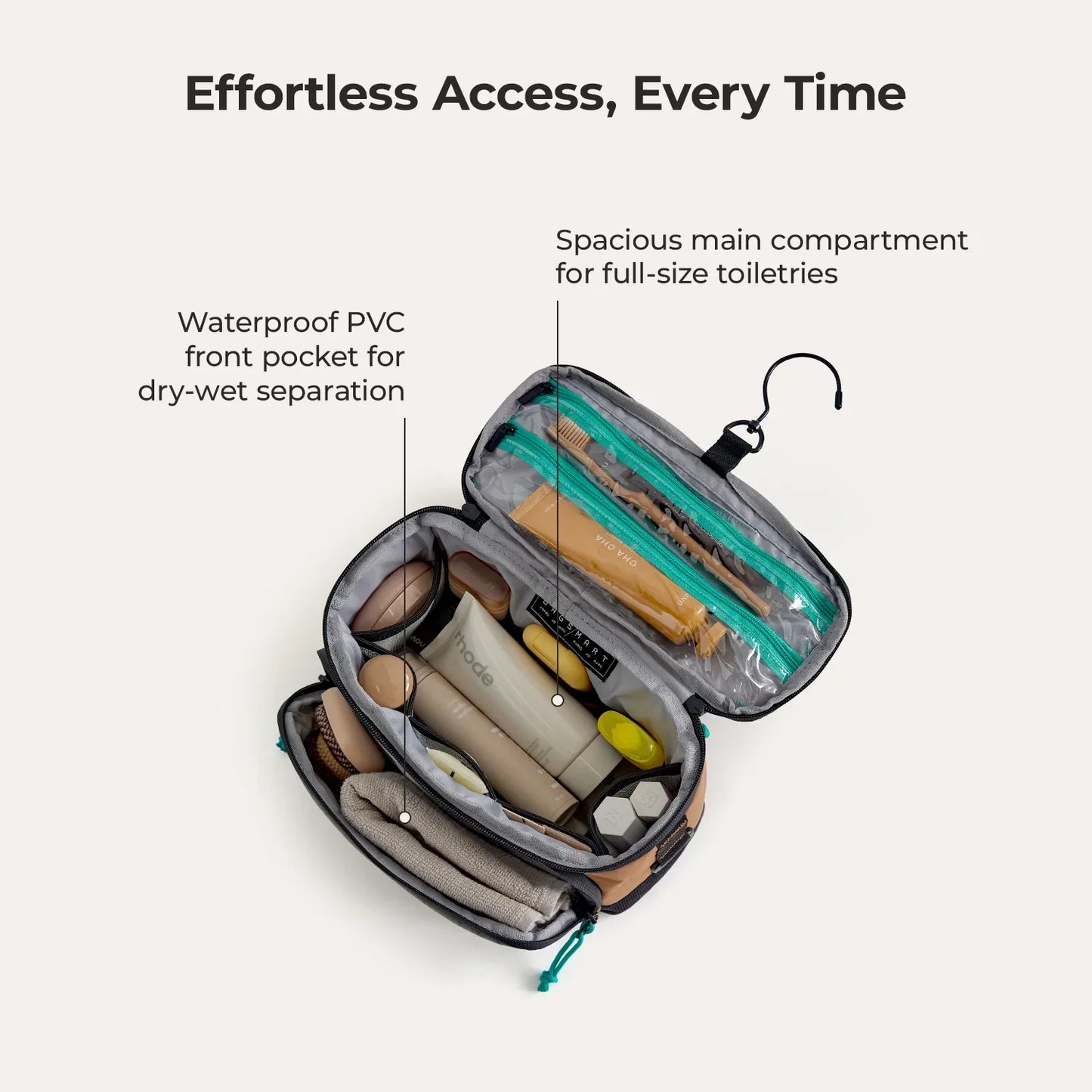 4.5L Hanging Toiletry Bag