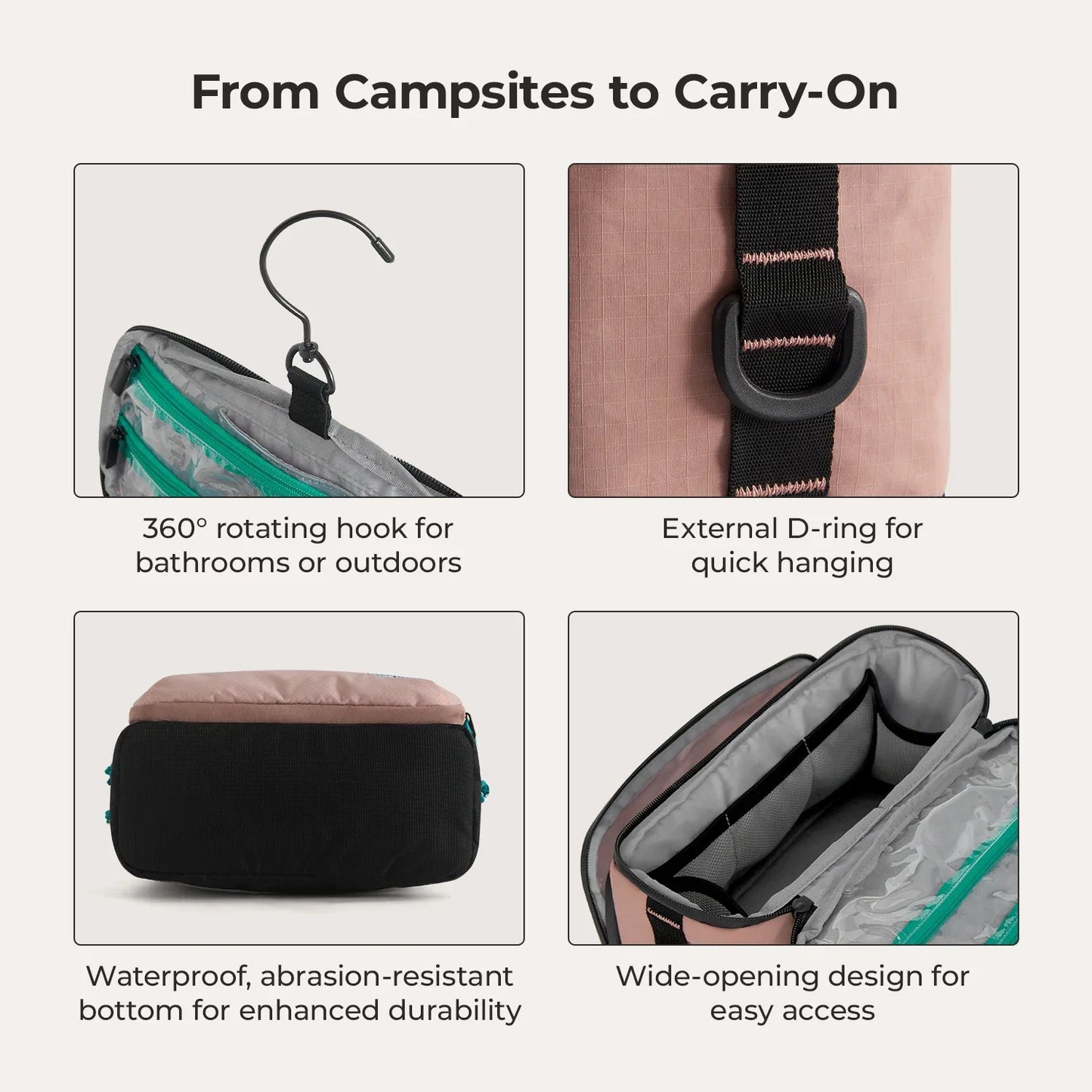 4.5L Hanging Toiletry Bag