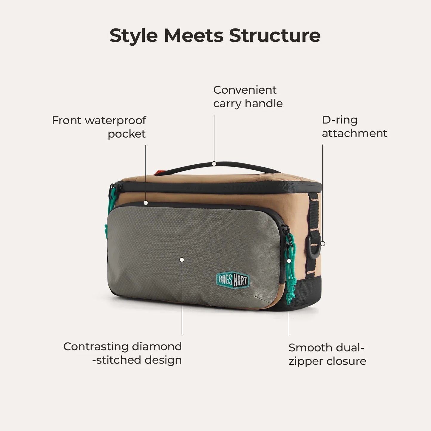 4.5L Hanging Toiletry Bag