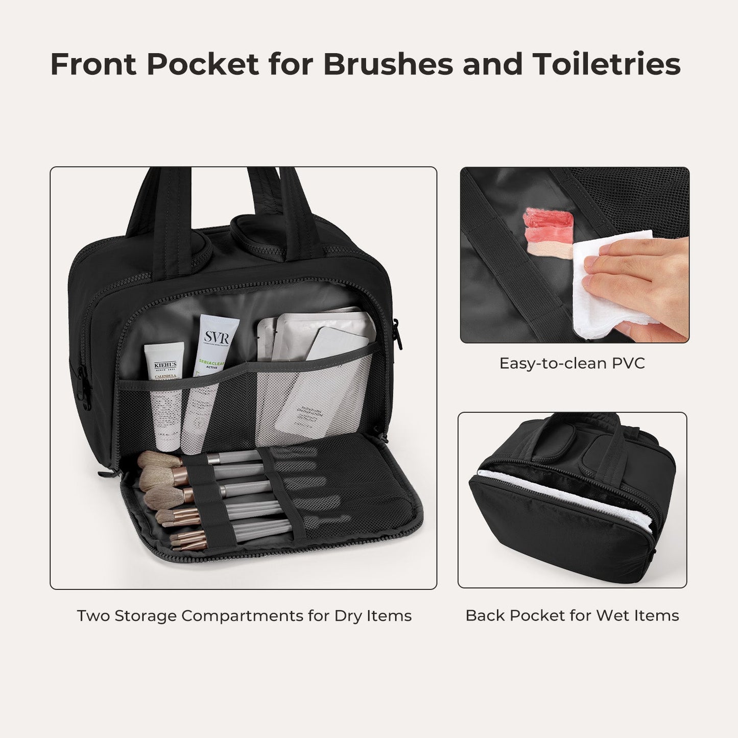 Crush the toiletry bag