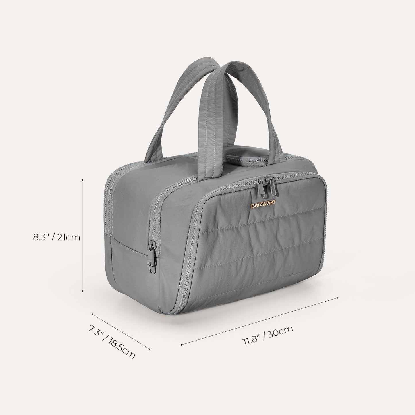 Crush the toiletry bag