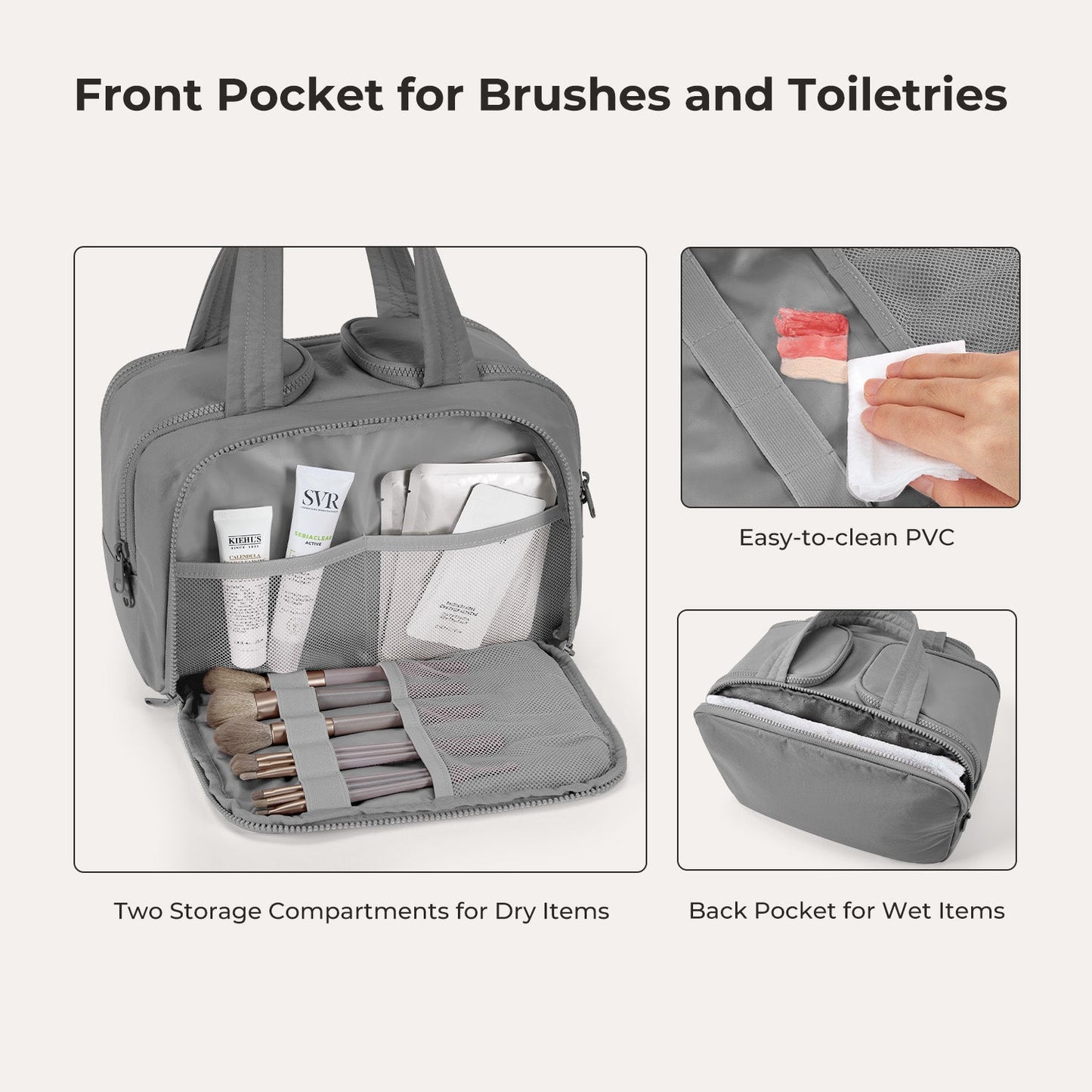 Crush the toiletry bag