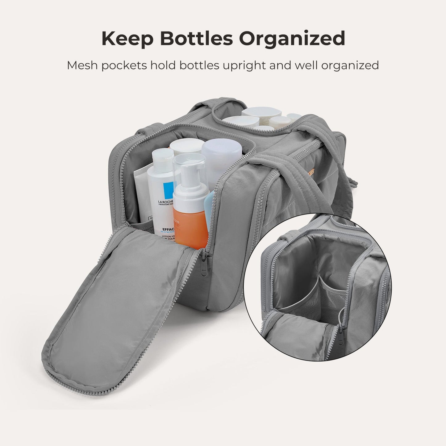 Crush the toiletry bag