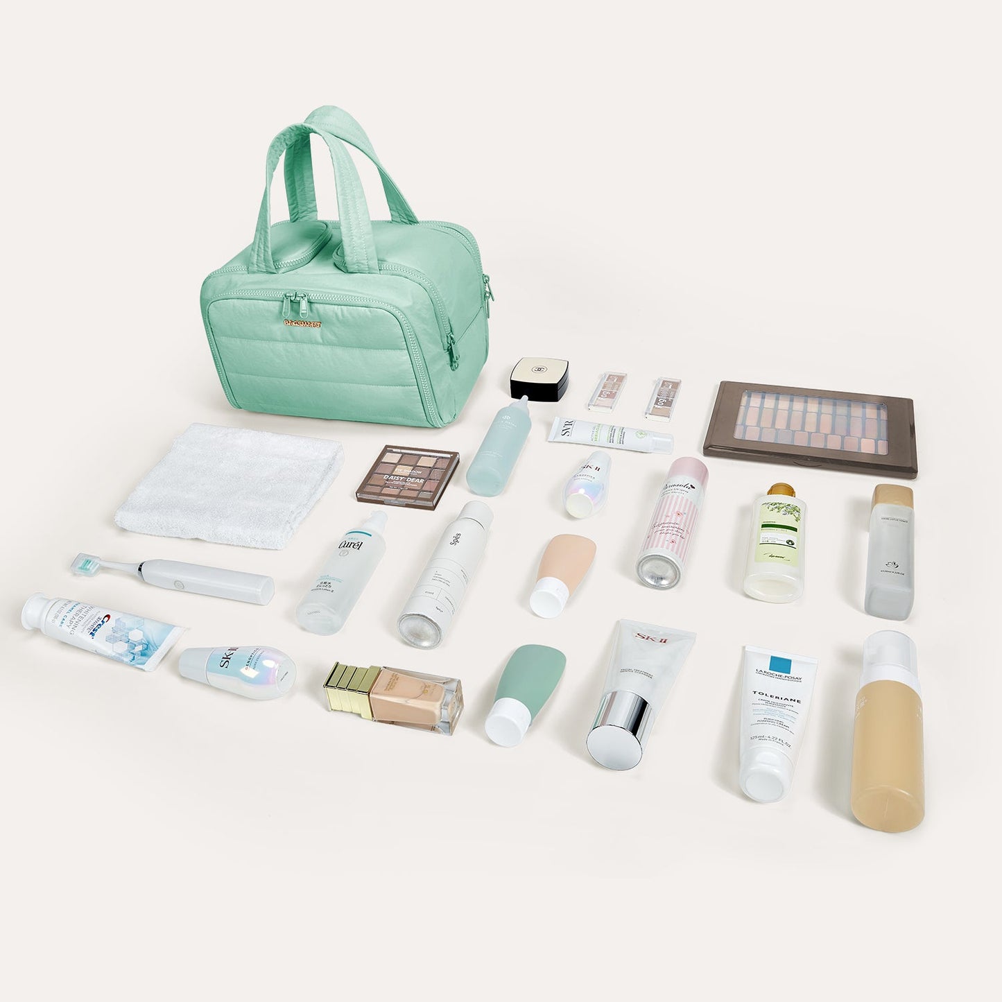 Crush the toiletry bag