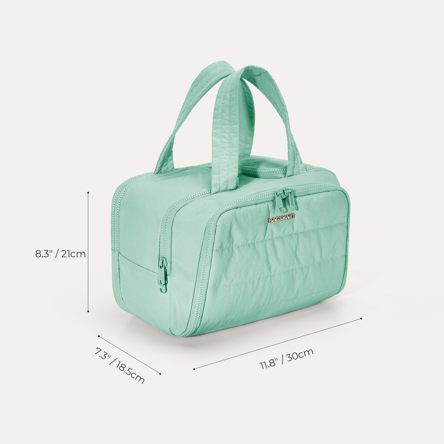 Crush the toiletry bag