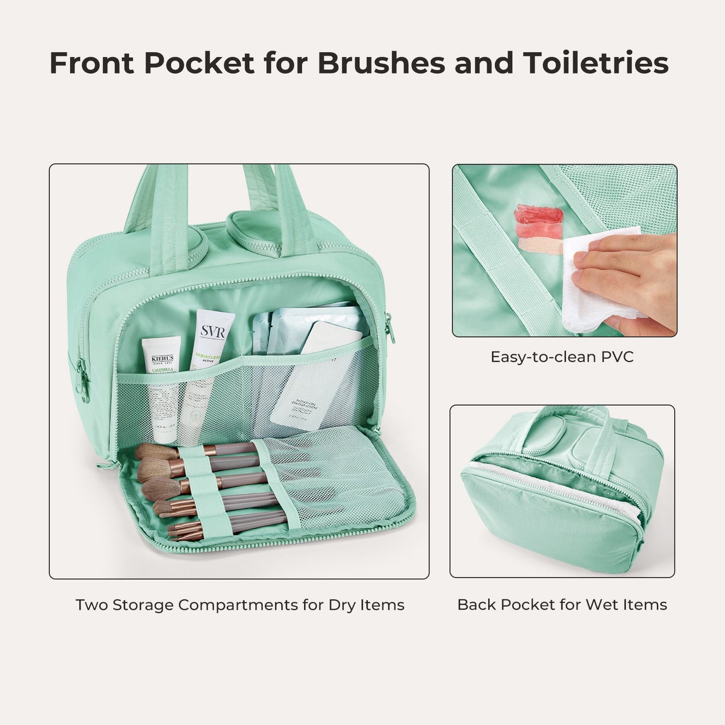 Crush the toiletry bag