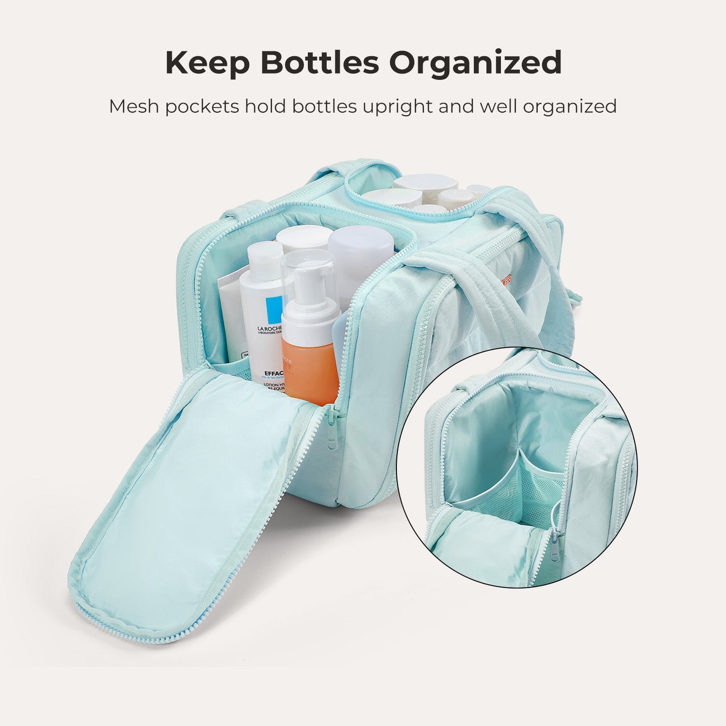 Crush the toiletry bag