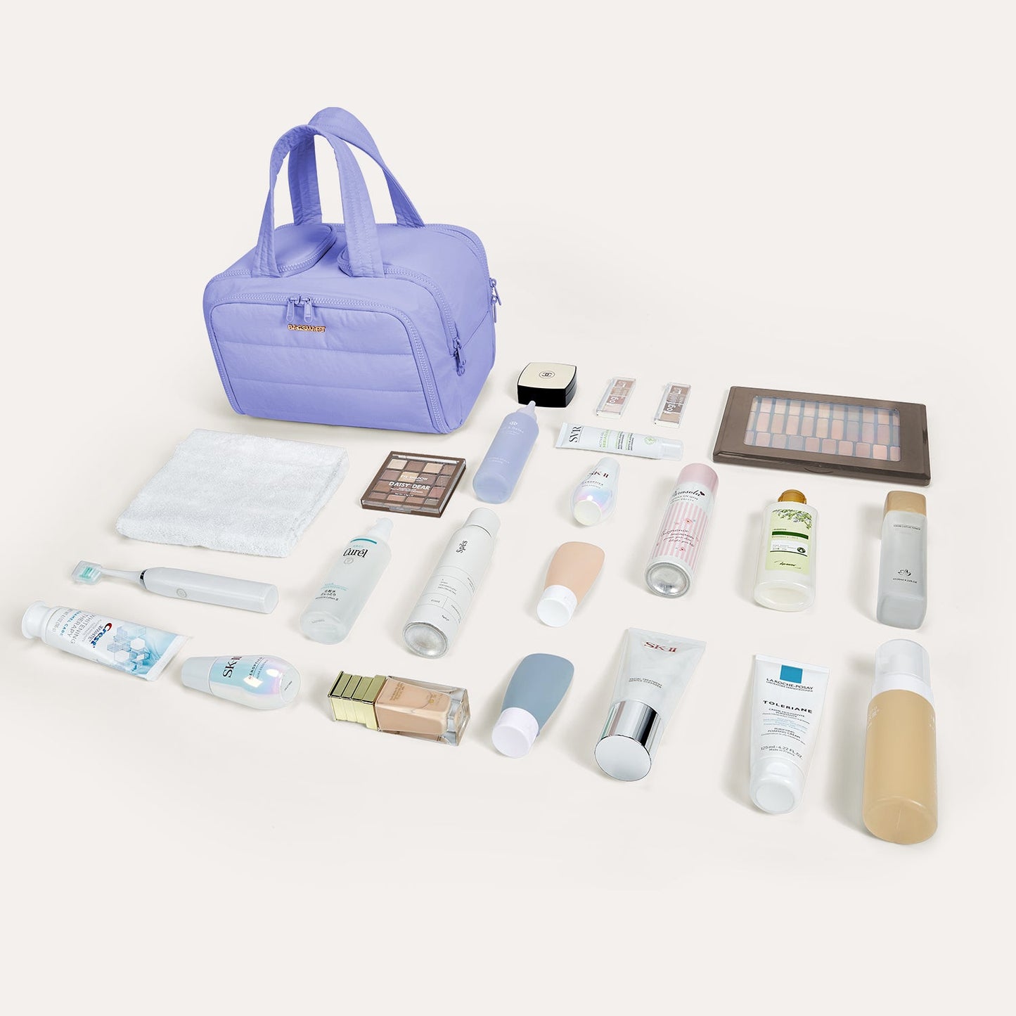 Crush the toiletry bag