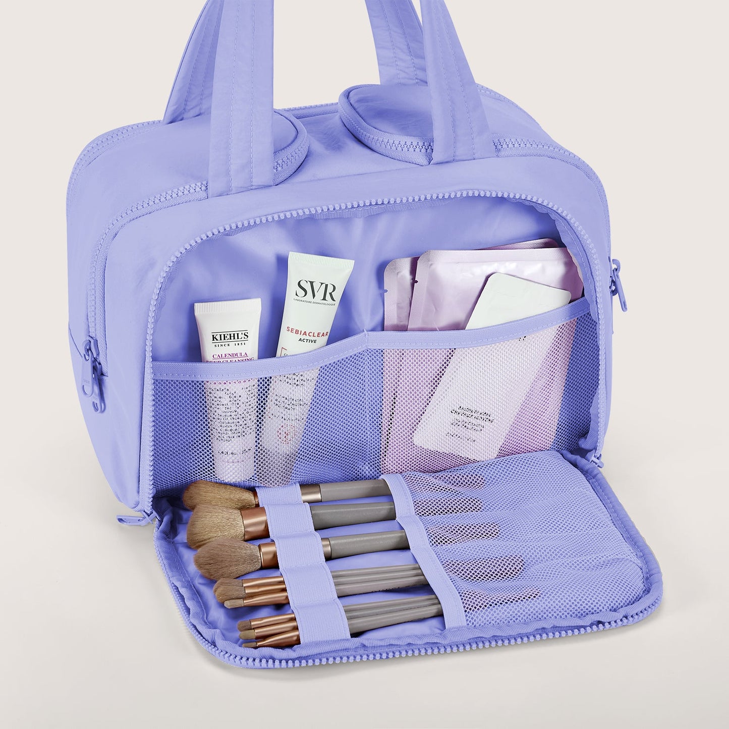 Crush the toiletry bag