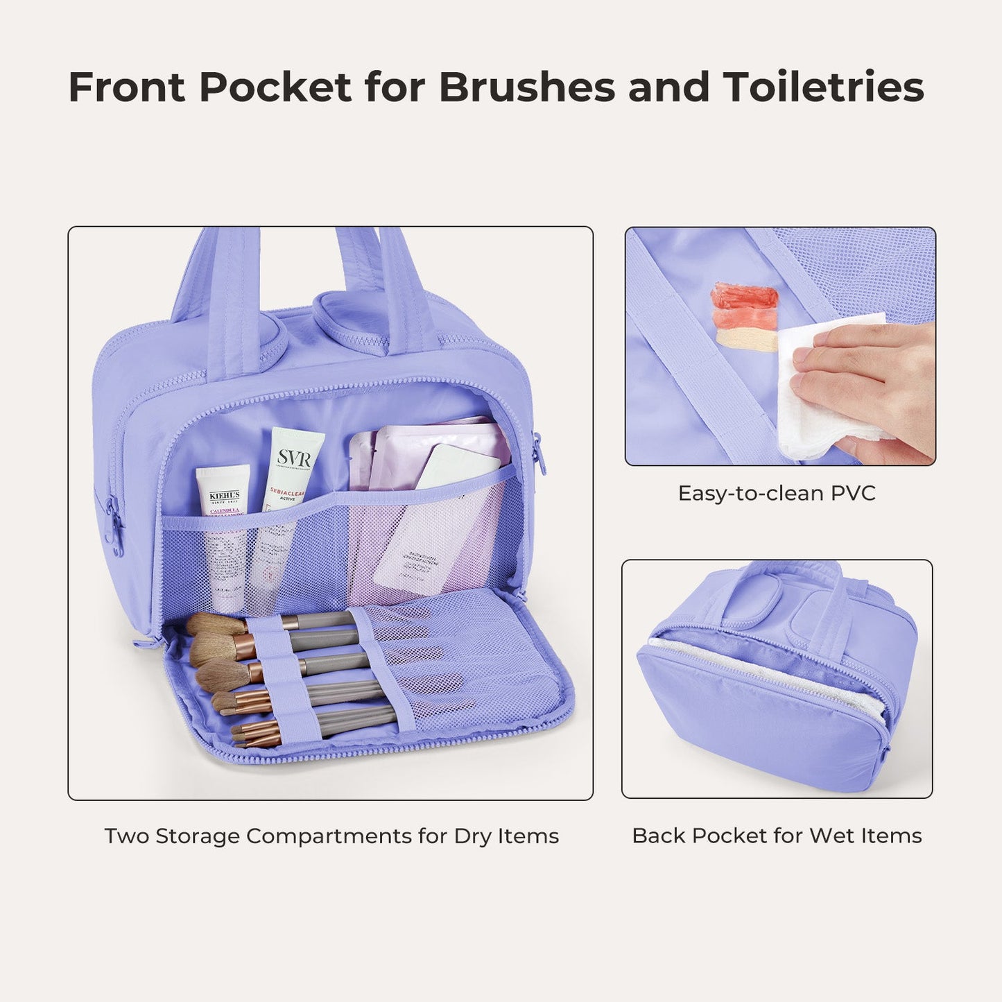 Crush the toiletry bag