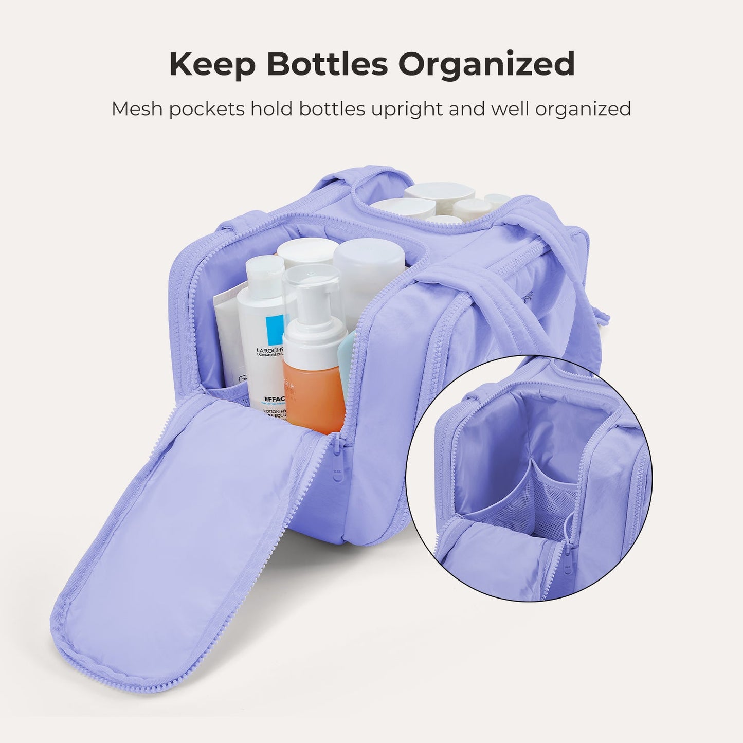 Crush the toiletry bag