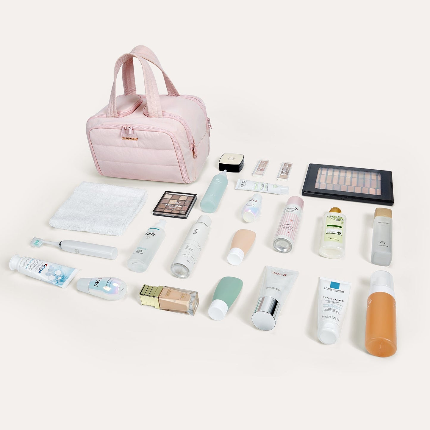 Crush the toiletry bag