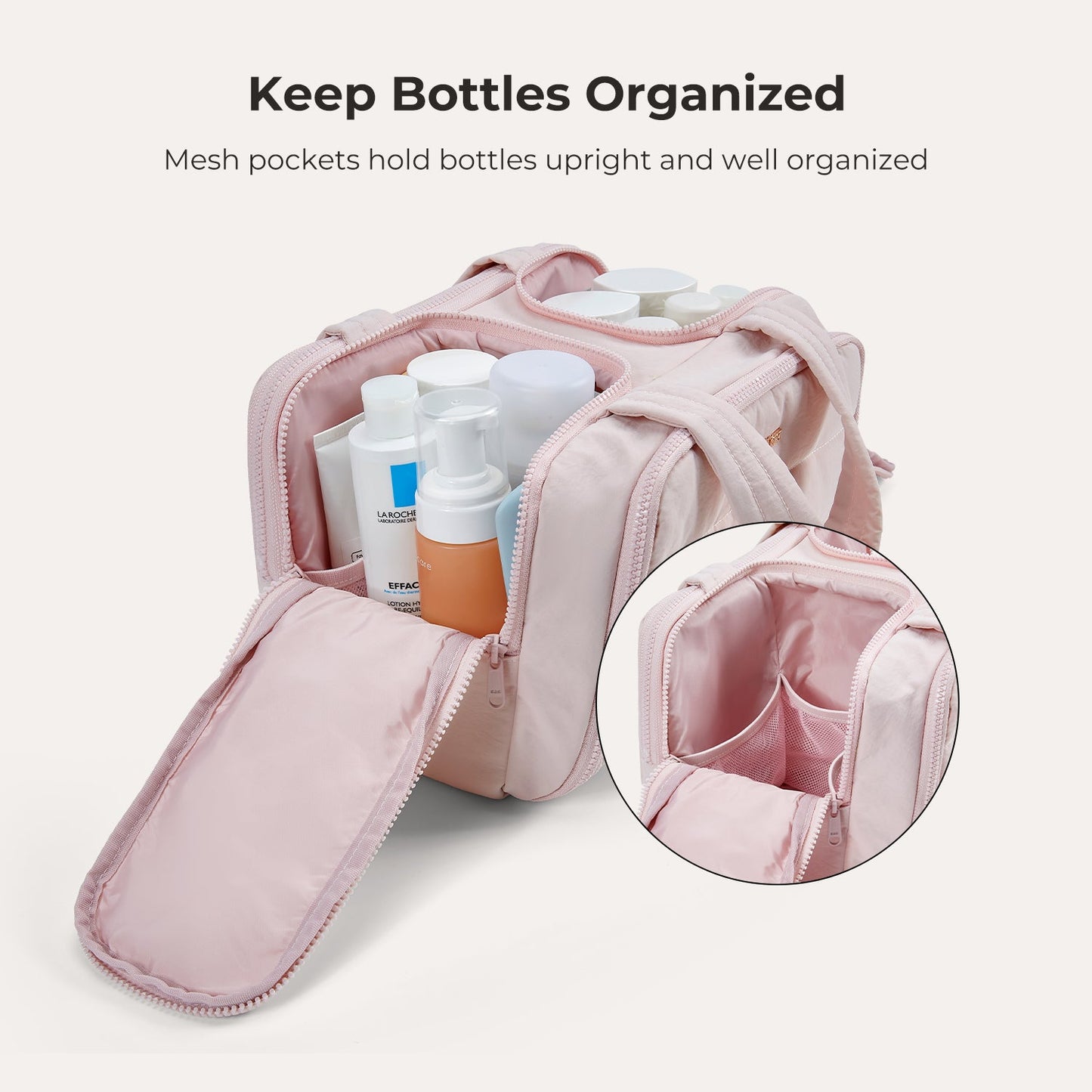 Crush the toiletry bag