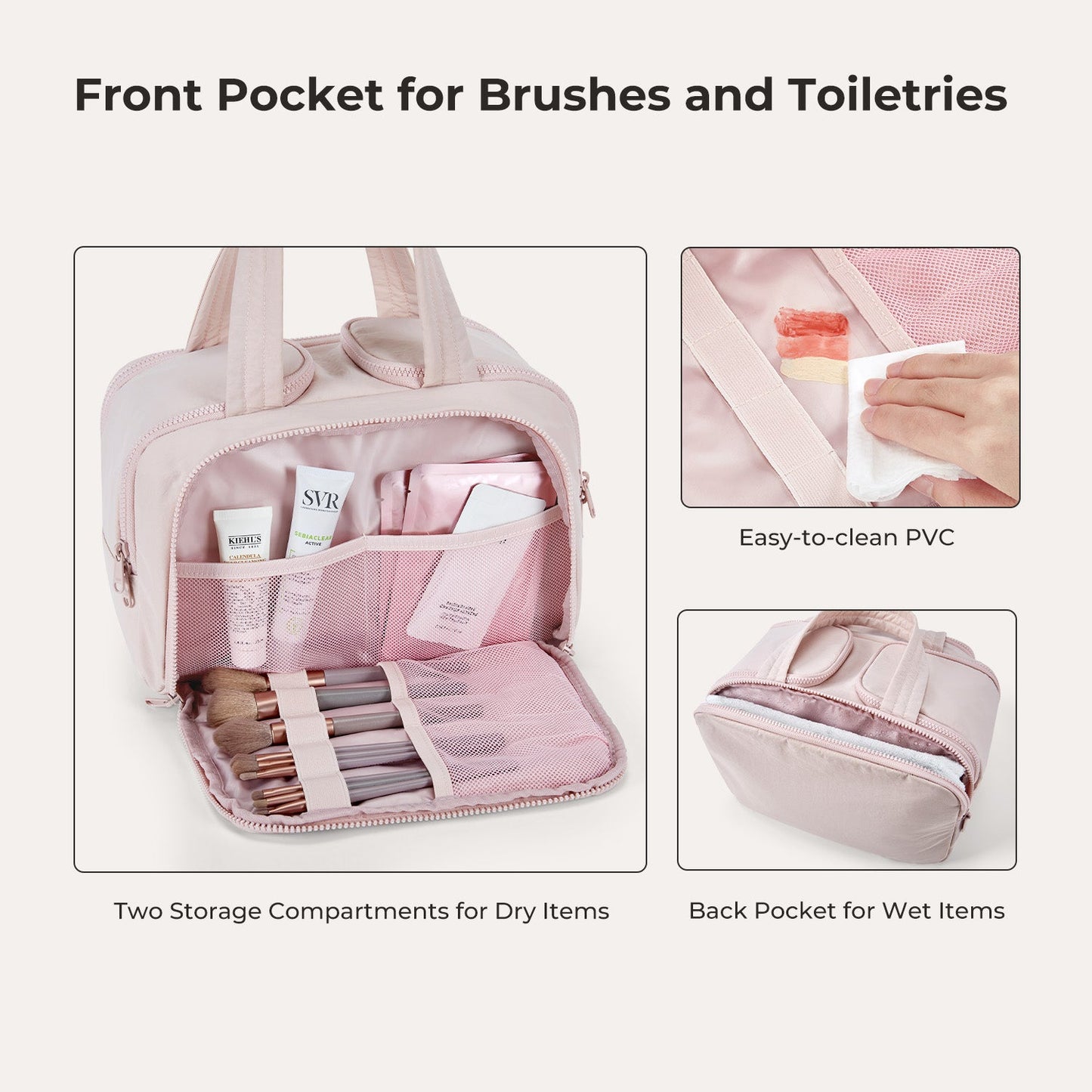 Crush the toiletry bag