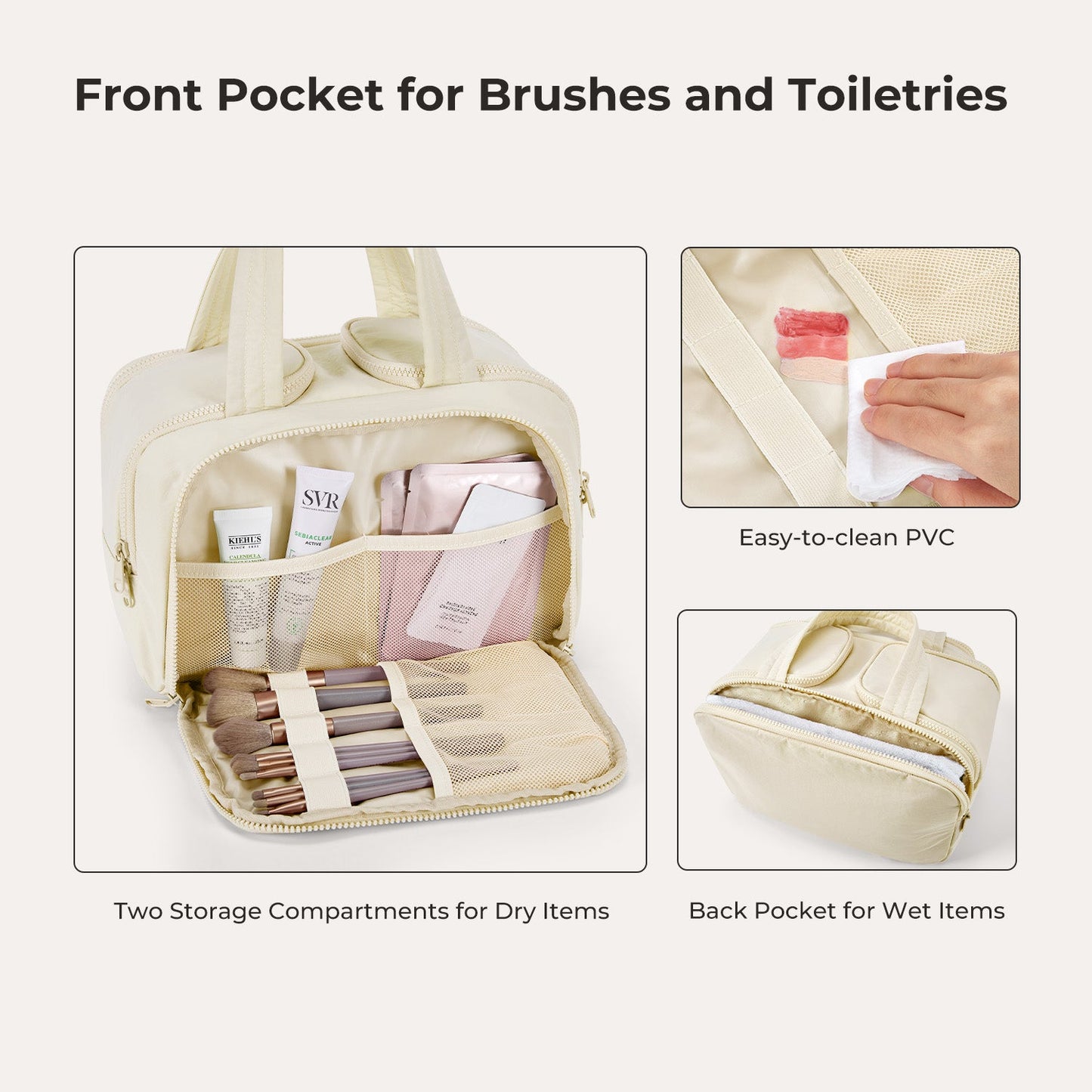 Crush the toiletry bag