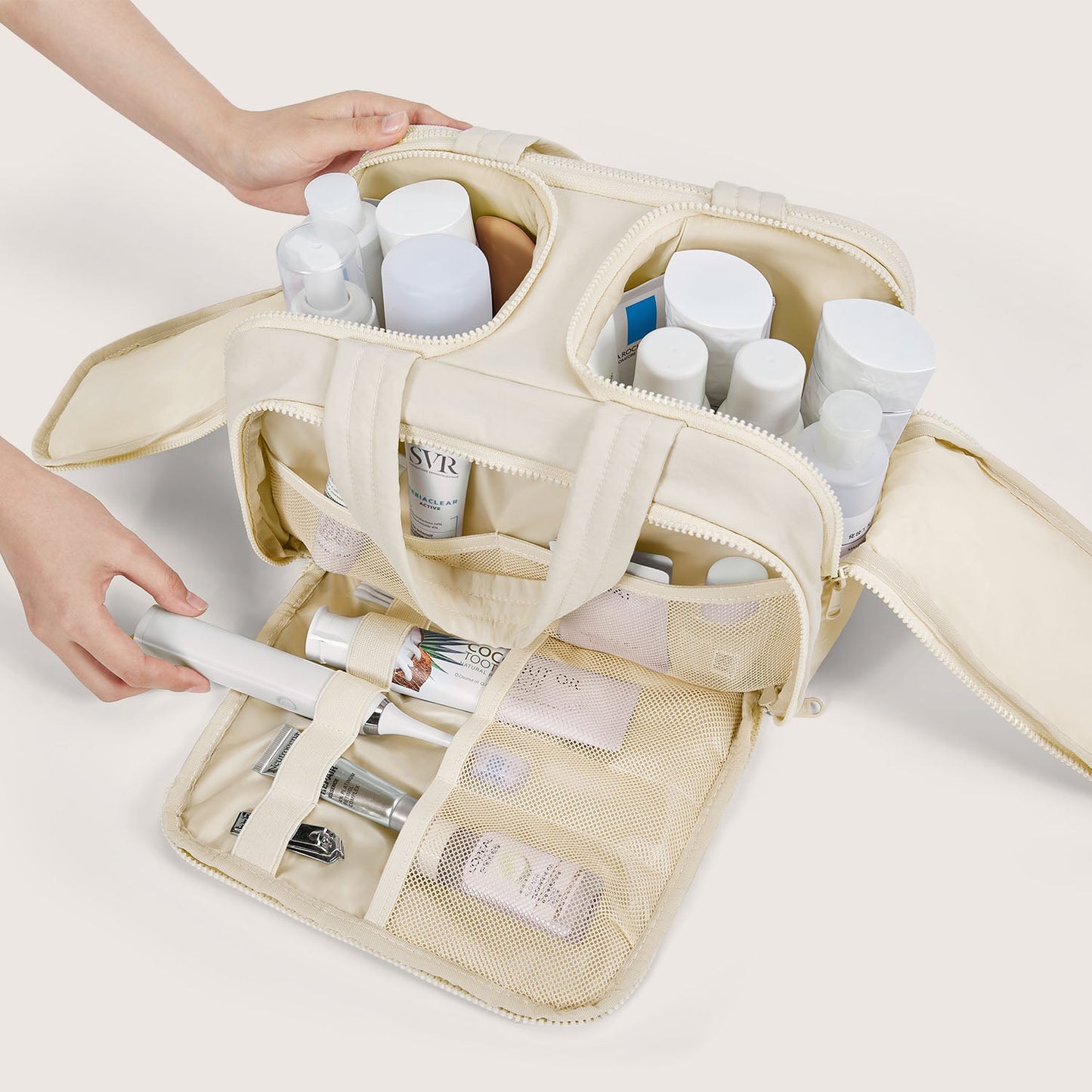 Crush the toiletry bag