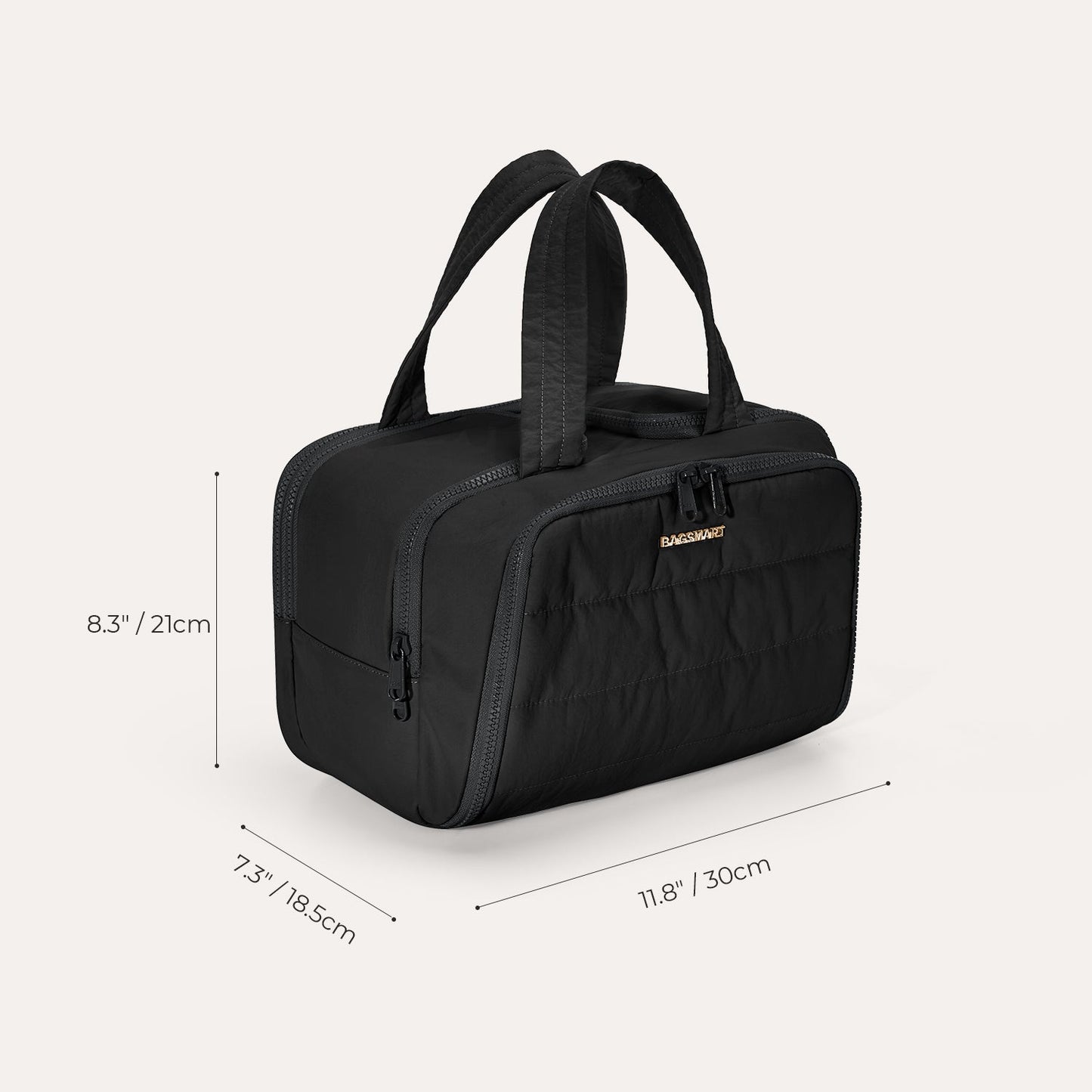 Crush the toiletry bag