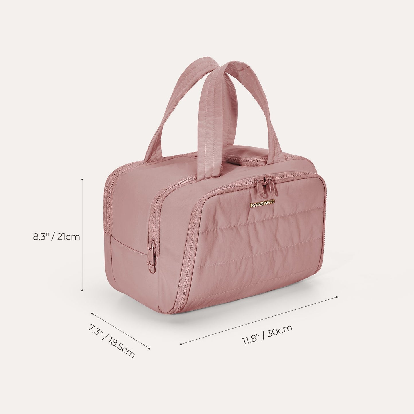 Crush the toiletry bag