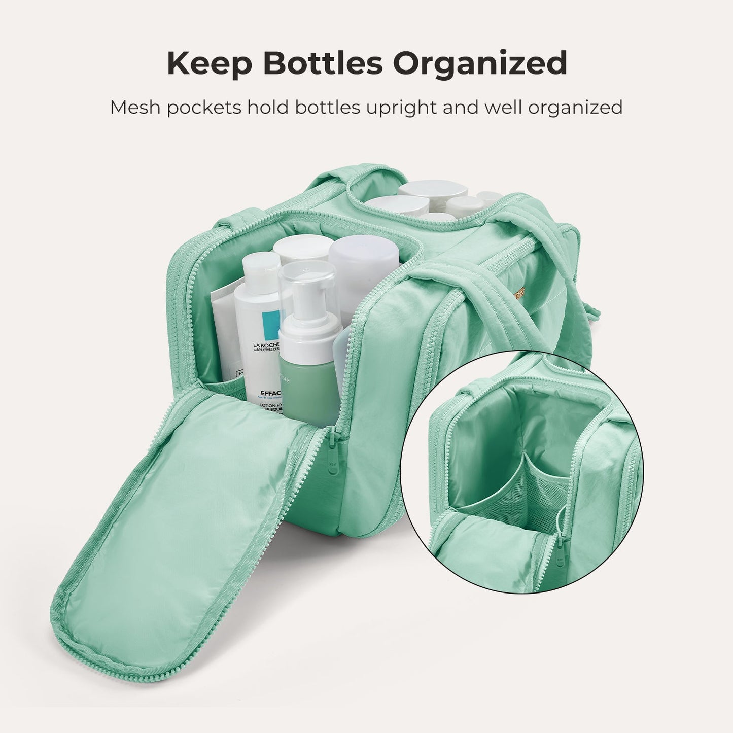 Crush the toiletry bag