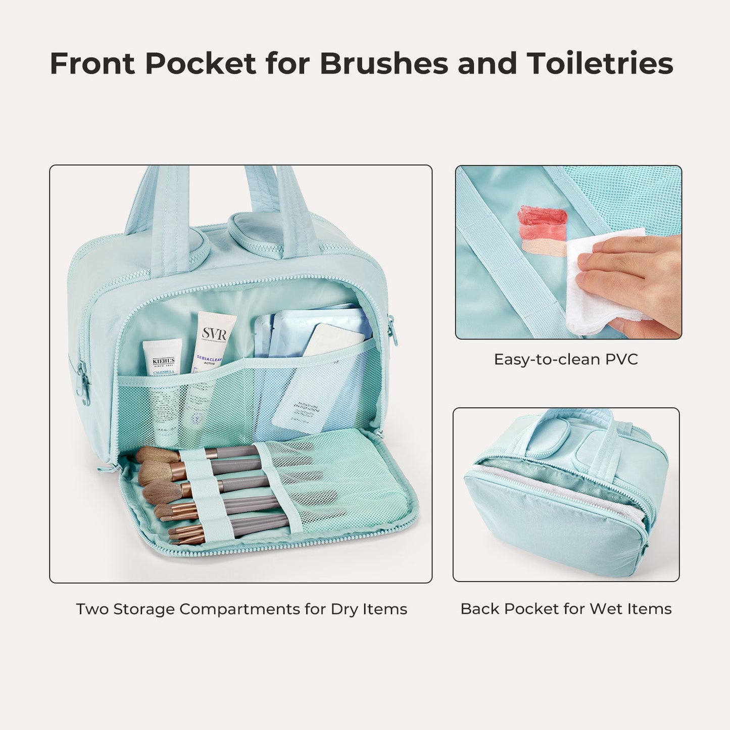 Crush the toiletry bag