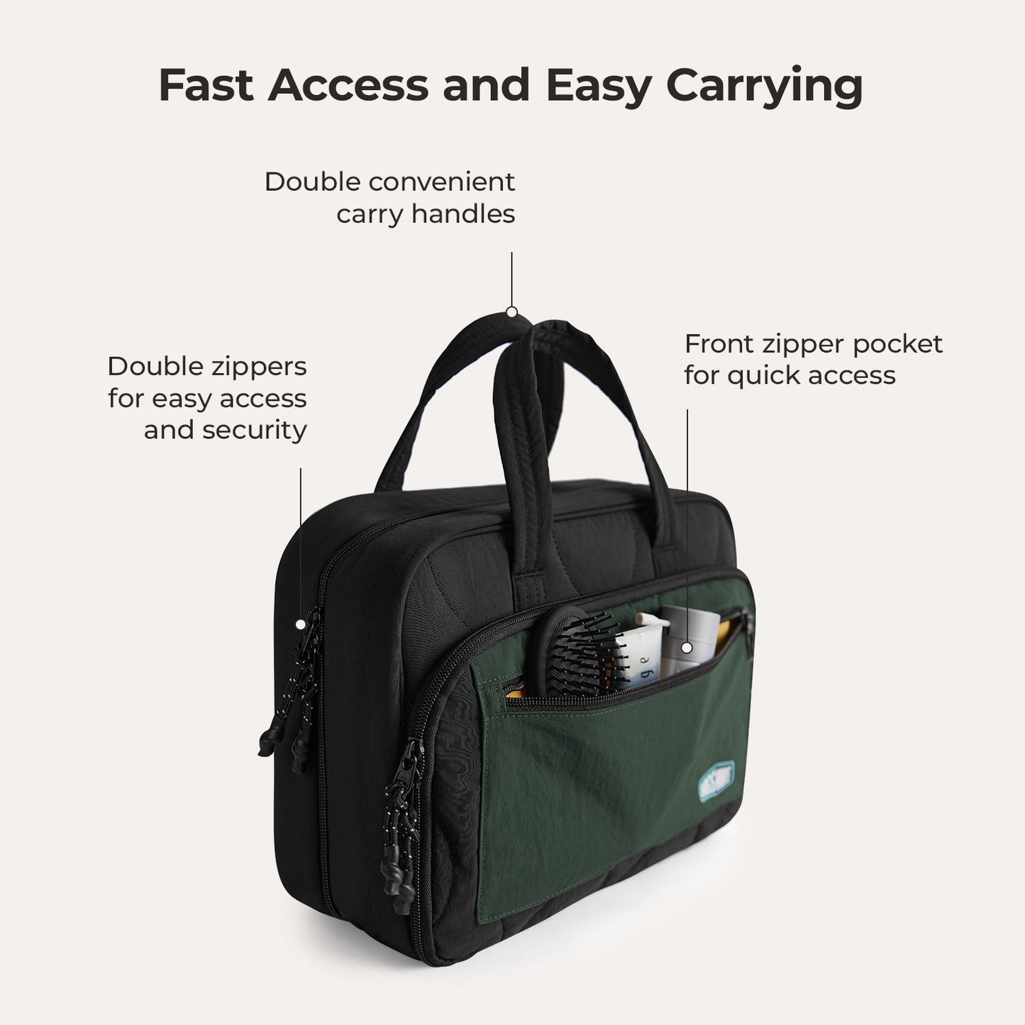 (free gift) Paz Hanging Toiletry Bag
