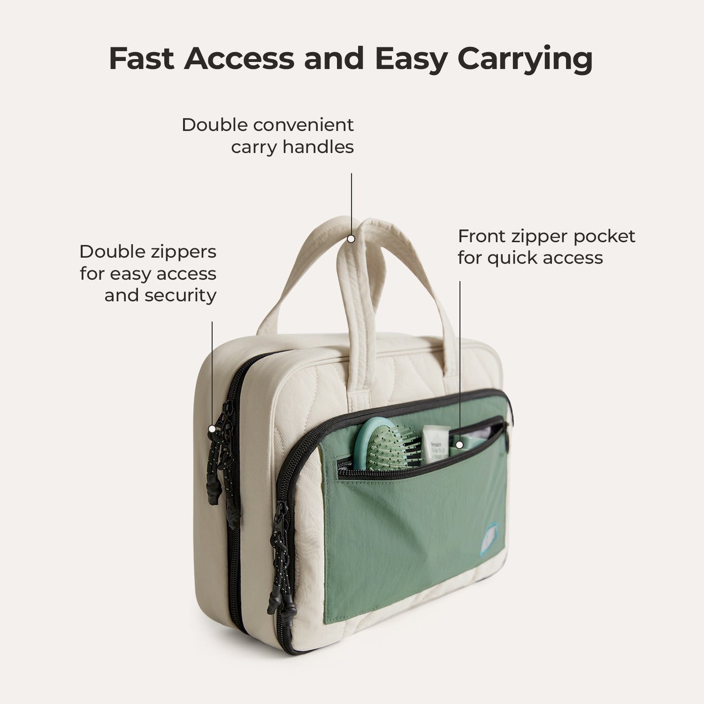 (free gift) Paz Hanging Toiletry Bag