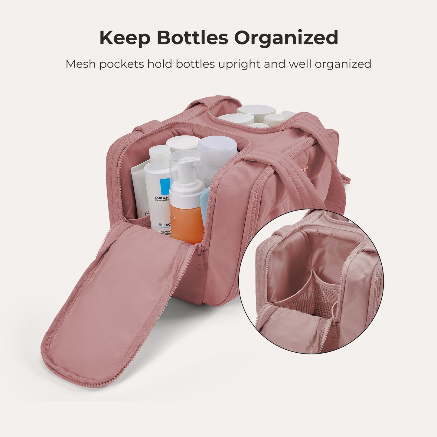 Crush the toiletry bag