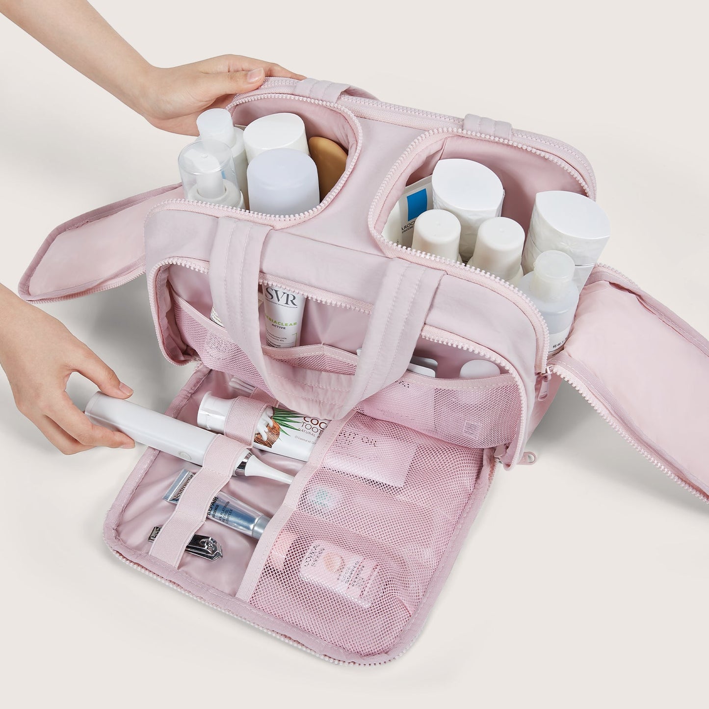Crush the toiletry bag