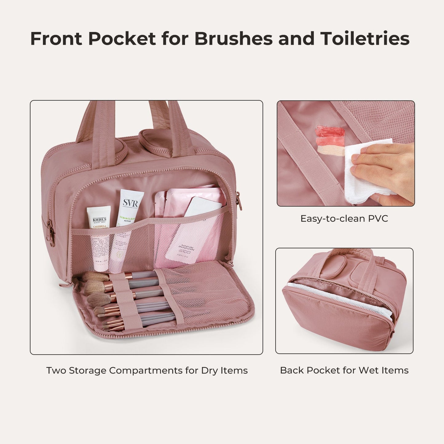 Crush the toiletry bag