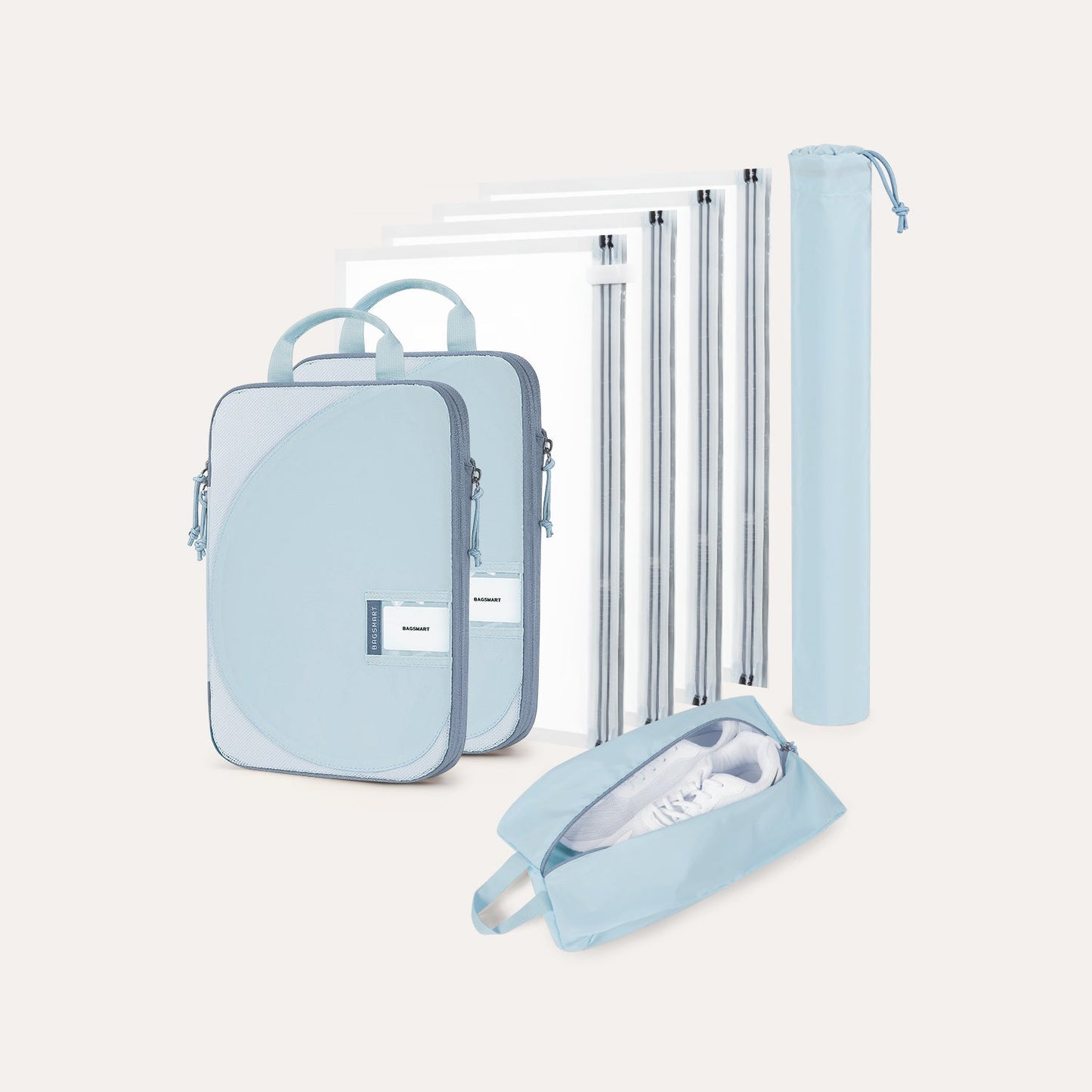 8PCS Compression Travel Packing Cubes