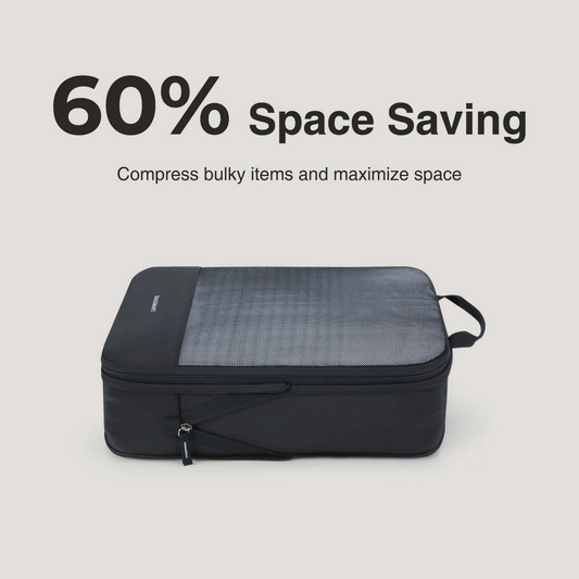 6PCS Compression Travel Packing Cubes