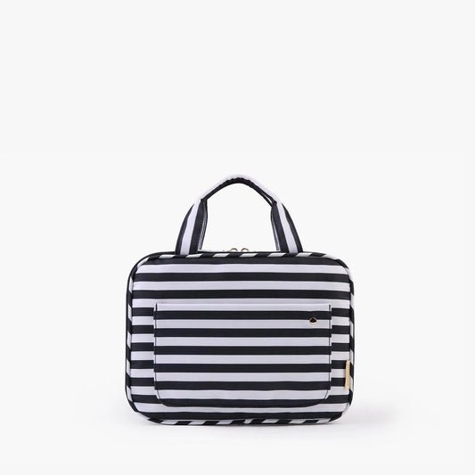 Space-saving toiletry bag